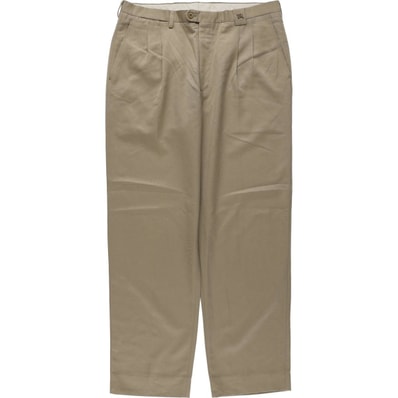 古着 バーバリー Burberry's ツータック ウールパンツ スラックス メンズw36相当/eaa685444
