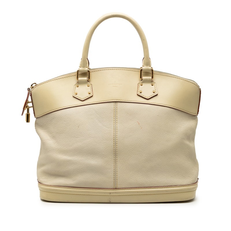 ルイ ヴィトン ロックイットMM ハンドバッグ M91874 ベージュ アイボリー レザー レディース LOUIS VUITTON 【中古】