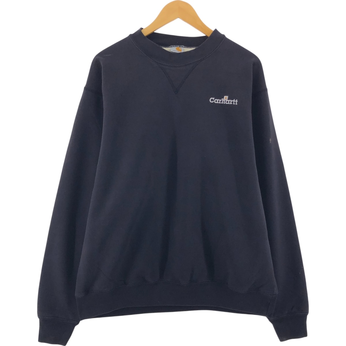 古着 ビッグサイズ カーハート Carhartt ワンポイントロゴスウェットシャツ トレーナー メンズXXXL相当/eaa543243