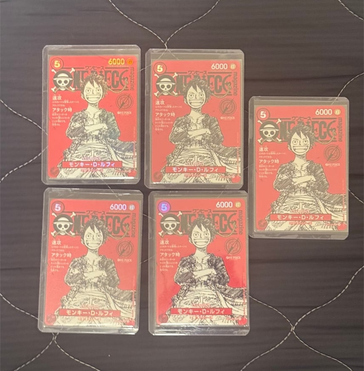 モンキー・D・ルフィ SR [ST21-014](プロモーションカード「ワンピースマガジン 特集 週刊少年ジャンプとワンピース 020」)