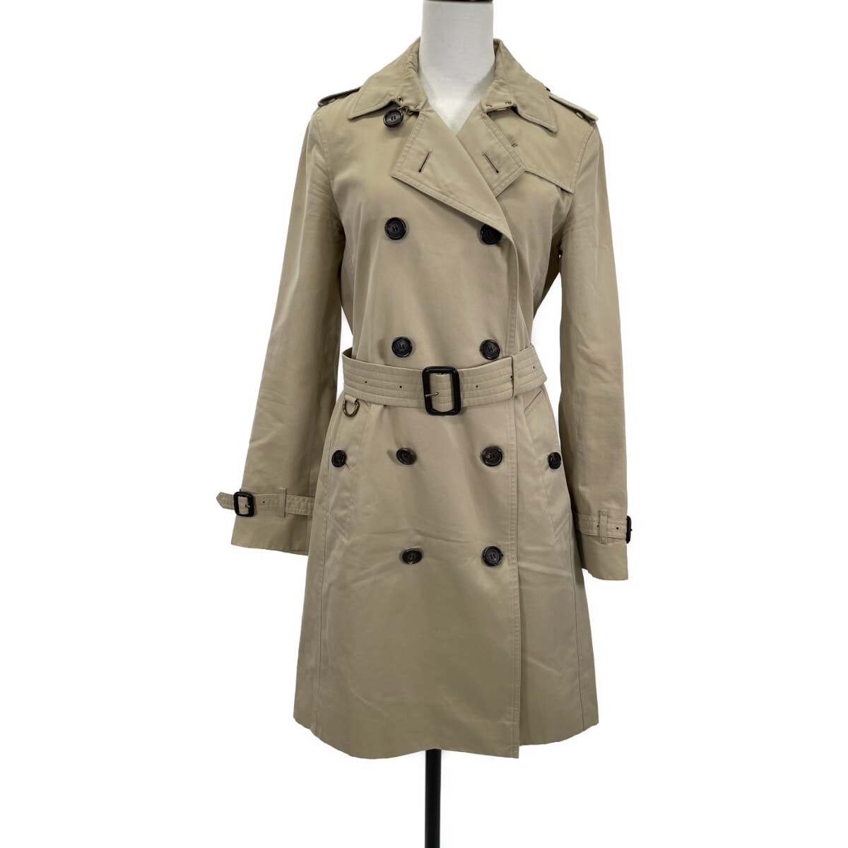 バーバリー ベージュ KENSINGTON LONG トレンチコート 38