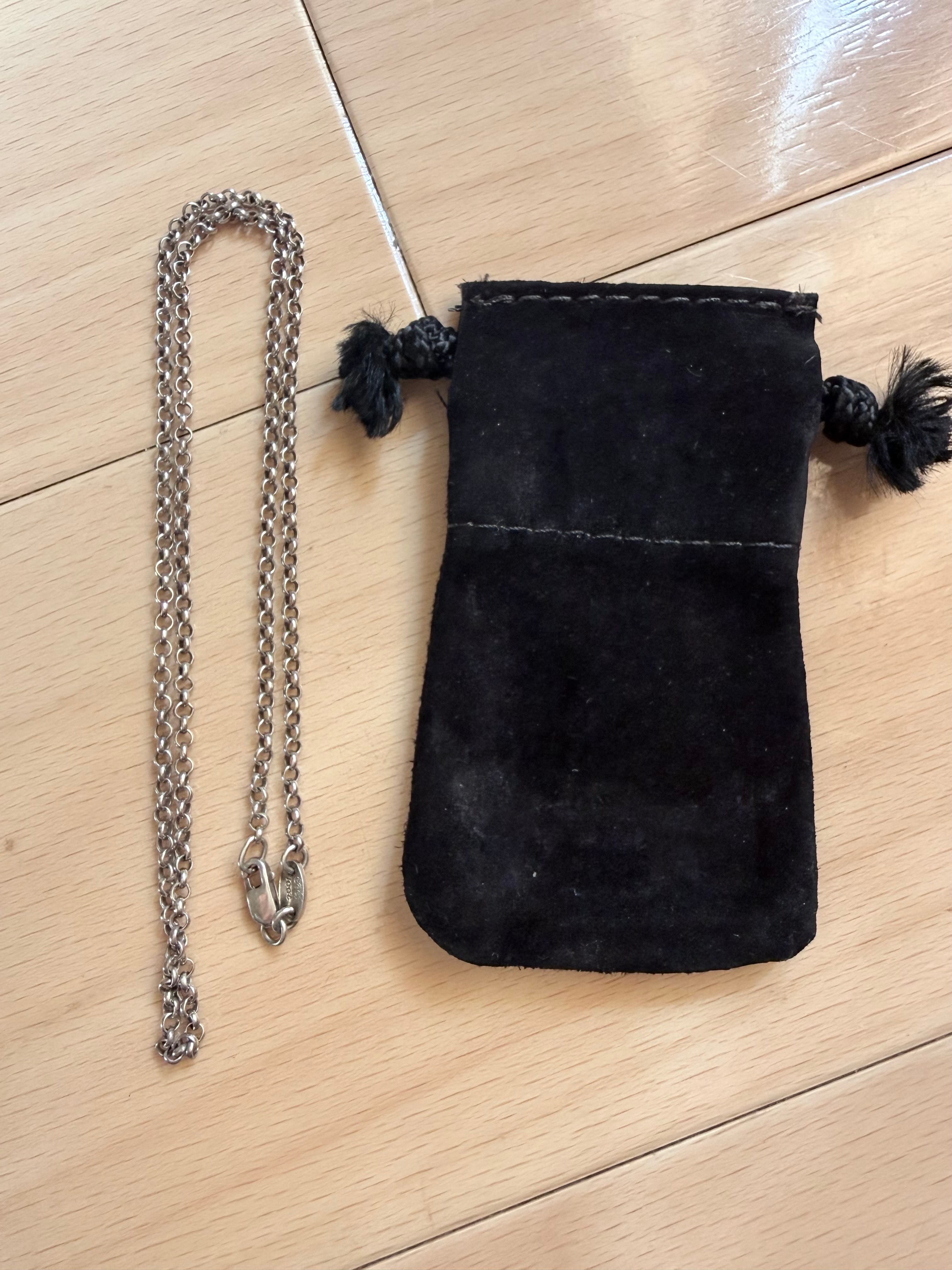 Chrome Hearts Roll Chain Necklace "Silver"