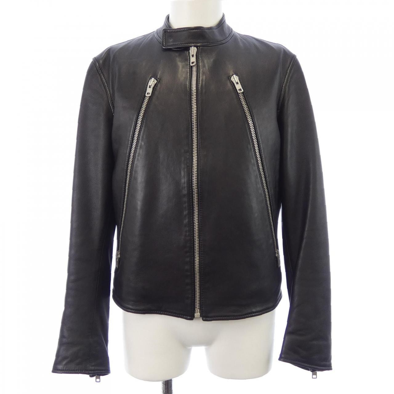 メゾンマルジェラ Maison Margiela ハの字 S50AM0489 レザーライダースジャケット