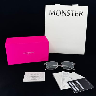 Gentle Monster Atomic 02 "Silver/Clear Lens"