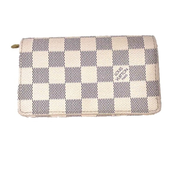 ルイヴィトン LOUIS VUITTON トレゾール N61744 ダミエアズール 二つ折り財布