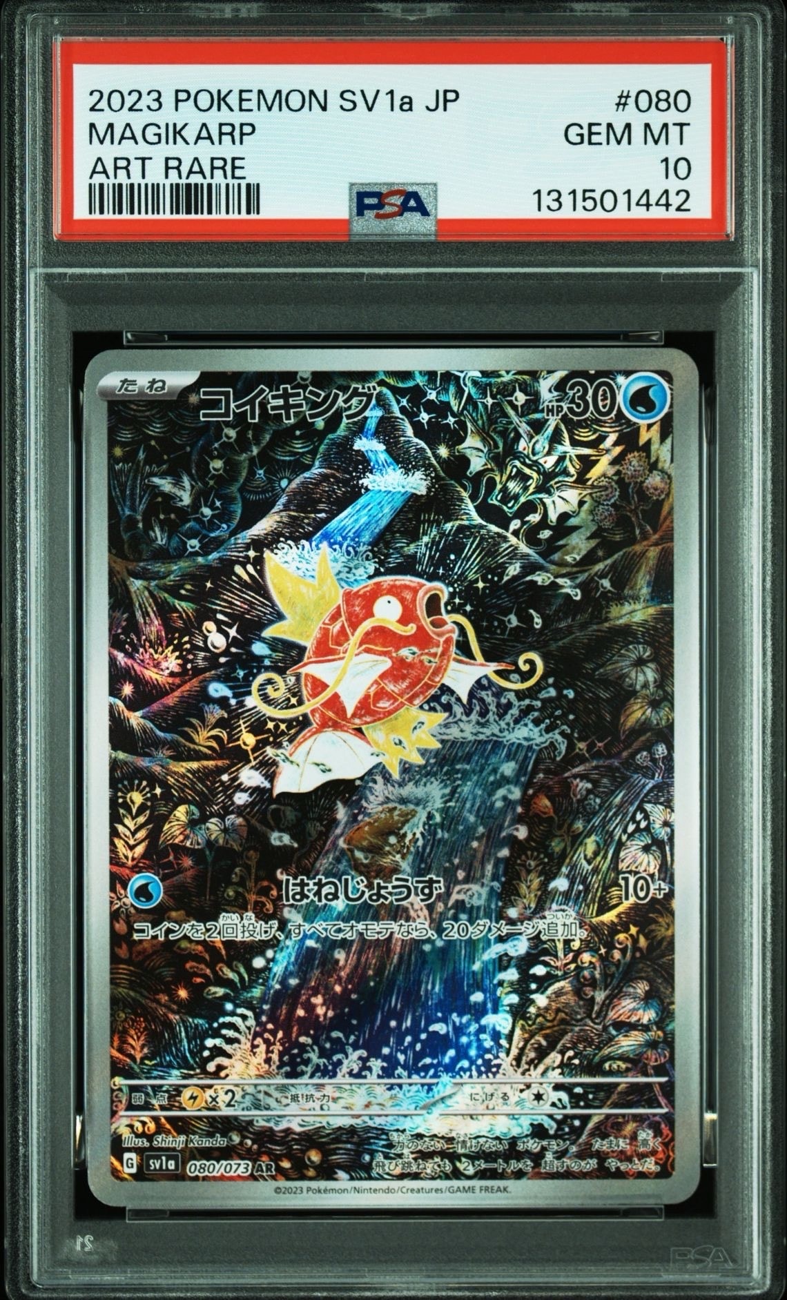 コイキング AR[SV1a 080/073](スカーレット&バイオレット 拡張パック「トリプレットビート」)