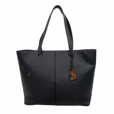 【6db2047】シャネル トートバッグ キャビアスキン ブラック ゴールド金具【中古】レディース