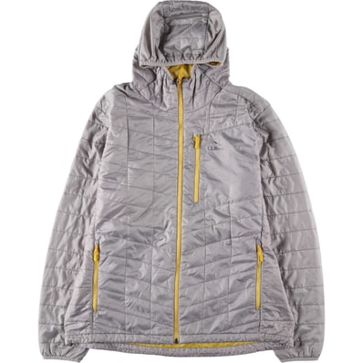 古着 エルエルビーン L.L.Bean リップストップ 中綿パーカー パファージャケット メンズL相当/eaa610774