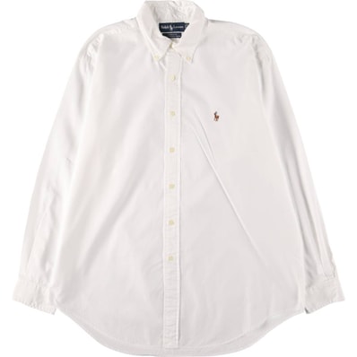 古着 ラルフローレン Ralph Lauren YARMOUTH 長袖 ボタンダウンシャツ メンズL相当/eaa533545