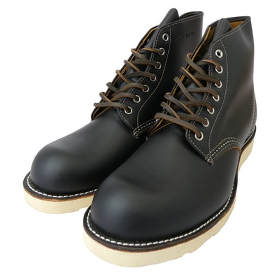 RED WING レッドウィング ブーツ 9870 IRISH SETTER アイリッシュセッター ブラック クローンダイク 犬タグ 茶芯 7ホール プレーントゥ ワーク ブーツ ブラック系 29.0cm【新古品】【未使用】【中古】