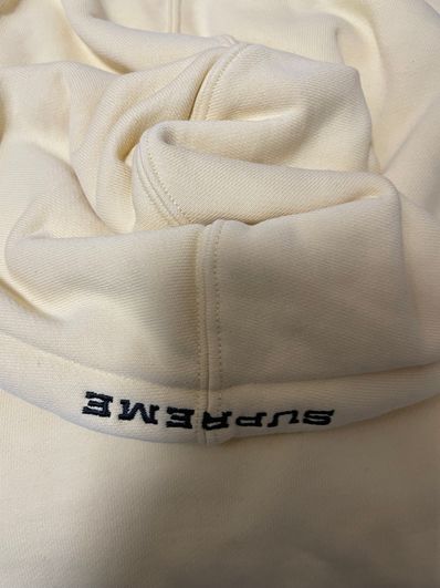 Supreme / Nike® Half Zip Hooded Sweatshirt "Yellow"