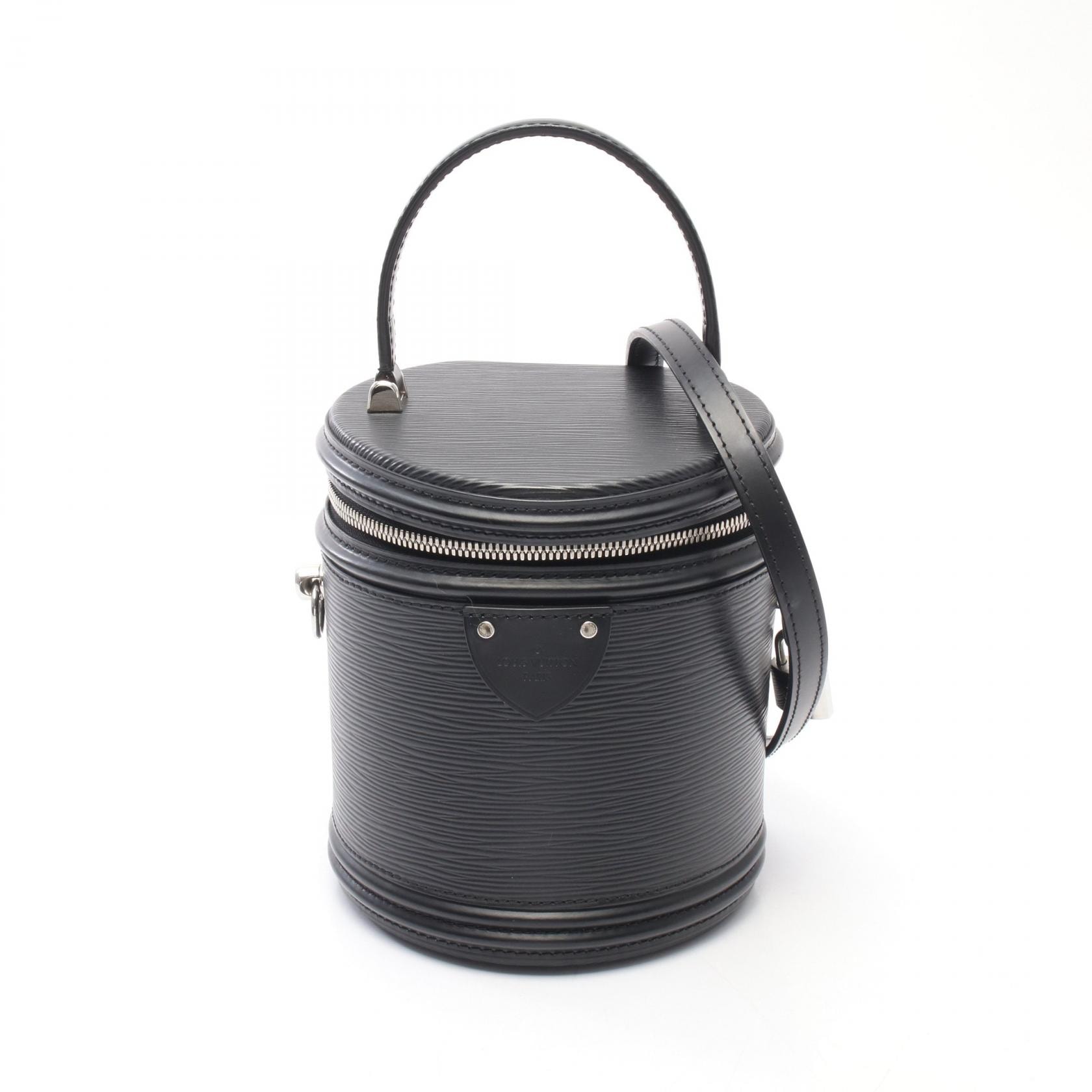 ルイ・ヴィトン LOUIS VUITTON カンヌ 2WAY ハンドバッグ バッグ レザー エピ ノワール レディース ブラック系 M52226 【中古】