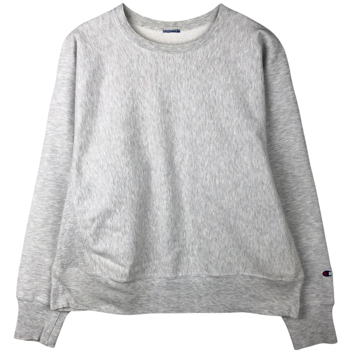 古着 チャンピオン Champion REVERSE WEAVE リバースウィーブ 目無し 無地 ブランクスウェットシャツ トレーナー メンズL相当/eaa610545