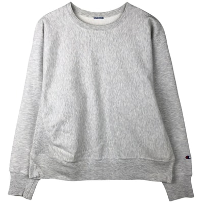 古着 チャンピオン Champion REVERSE WEAVE リバースウィーブ 目無し 無地 ブランクスウェットシャツ トレーナー メンズL相当/eaa610545
