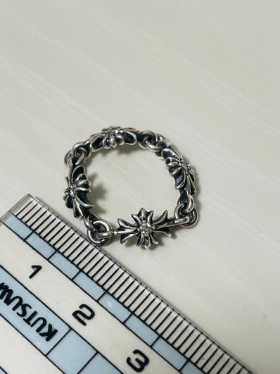 Chrome Hearts Tiny E CH Plus Ring "Silver"
