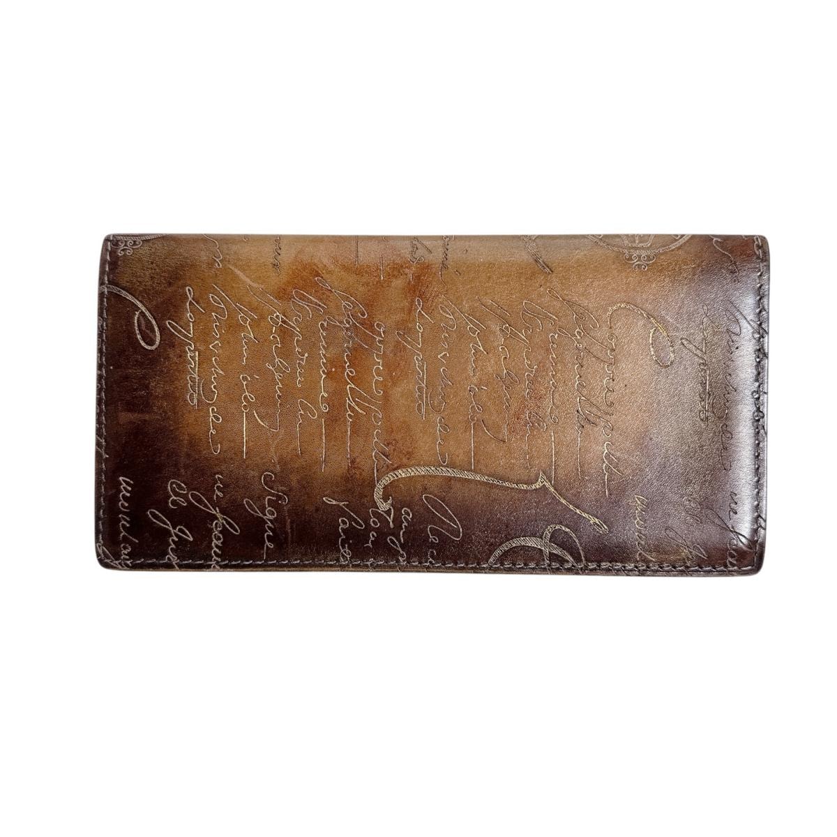 ベルルッティ Berluti カリグラフィ 長財布