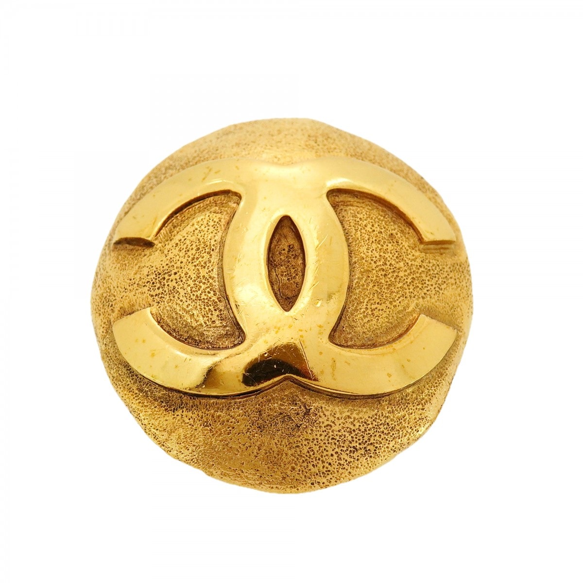★最終価格【6jcb0576-k】シャネル ブローチ ヴィンテージ ココマーク GPメッキ ゴールド【中古】レディース