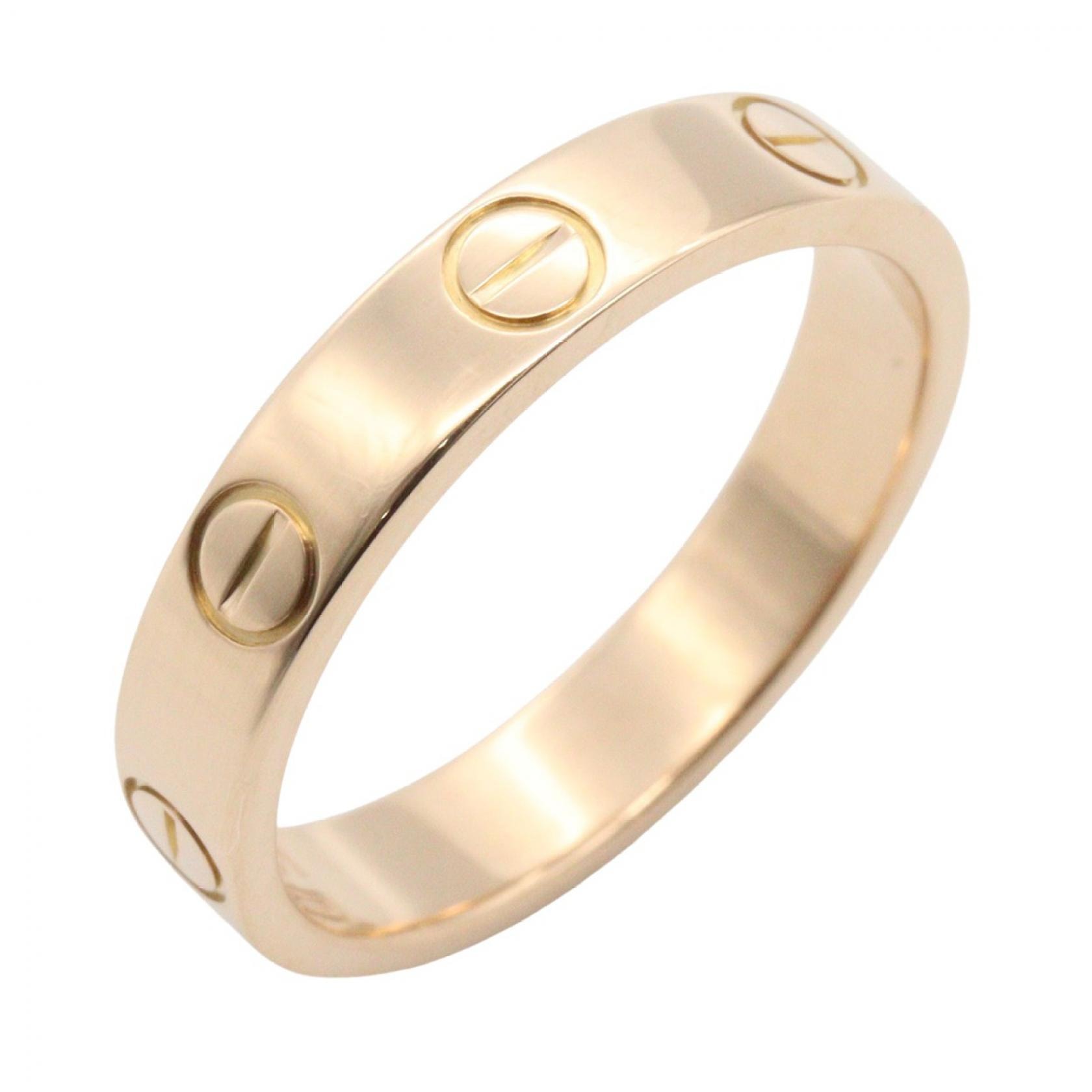 カルティエ CARTIER ミニラブリング リング・指輪 ジュエリー K18PG(ピンクゴールド) レディース ゴールド系 B4085200 【中古】