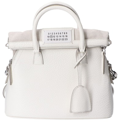 メゾンマルジェラ S56WG0082 ホワイト 5AC クラシックミニショルダーバッグ -