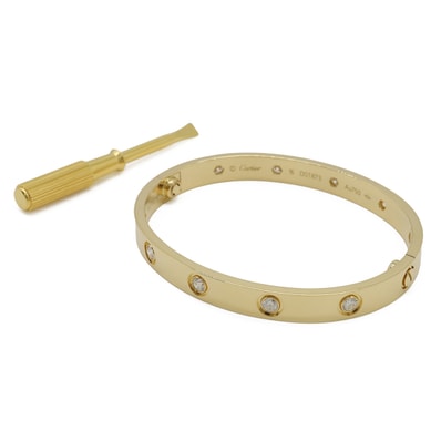 カルティエラブブレス ラブ #16 ブレスレット レディース