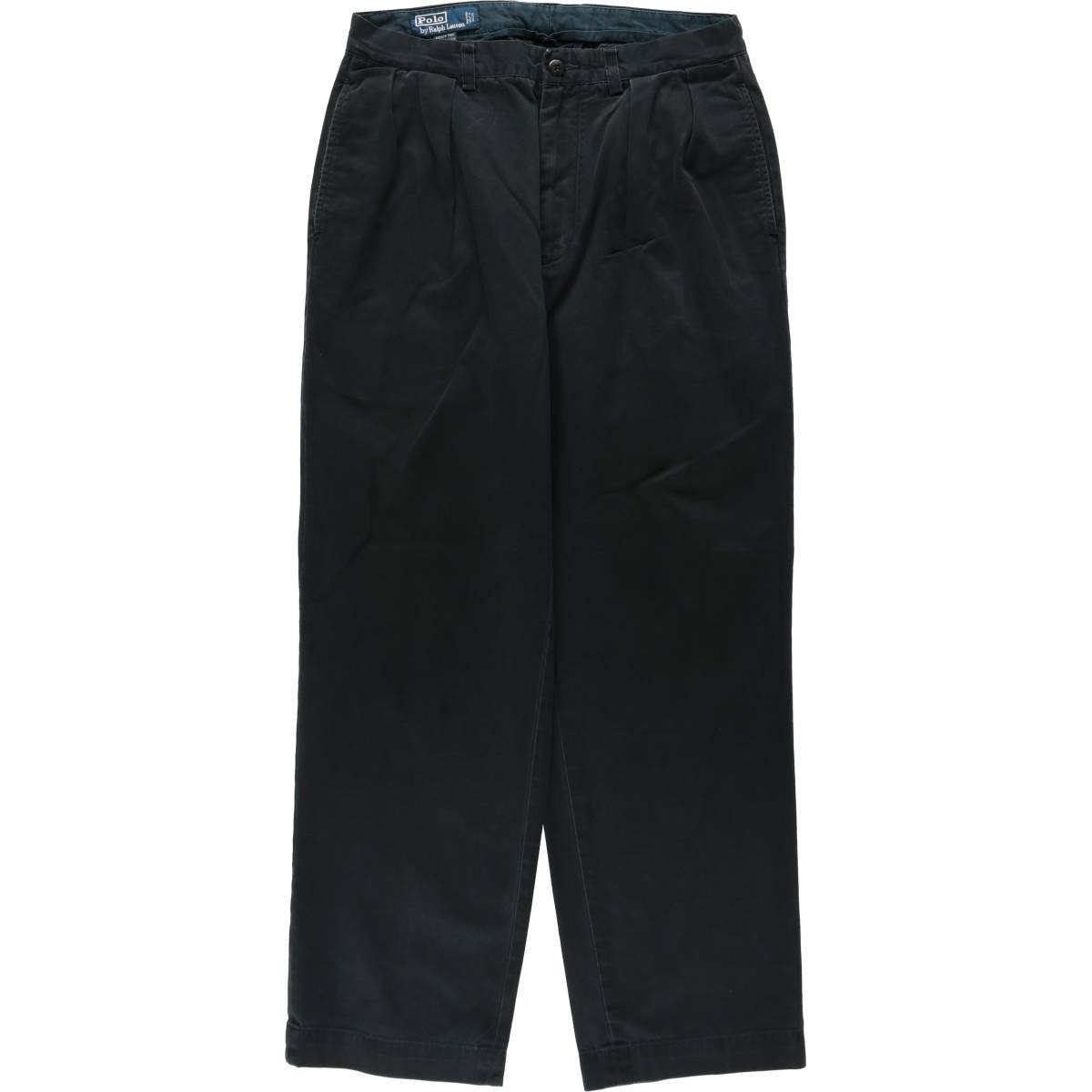 古着 ラルフローレン Ralph Lauren POLO by Ralph Lauren ANDREW PANT ツータック チノパンツ メンズw30相当/eaa644133