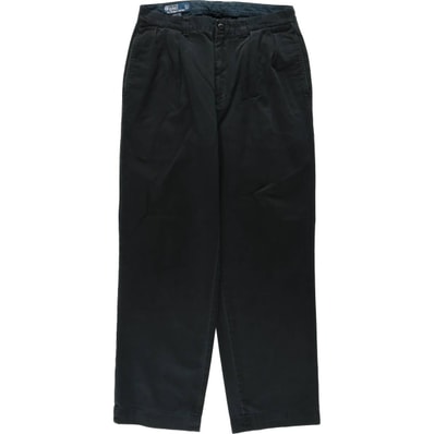 古着 ラルフローレン Ralph Lauren POLO by Ralph Lauren ANDREW PANT ツータック チノパンツ メンズw30相当/eaa644133