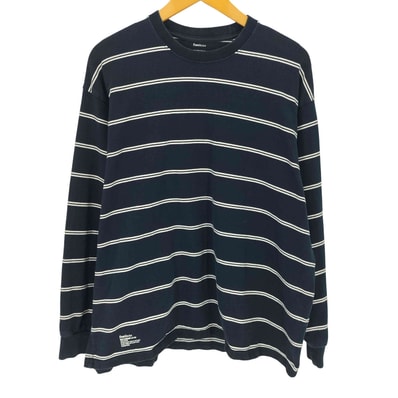 MULTI BORDER L/S TEE【1143432451893】