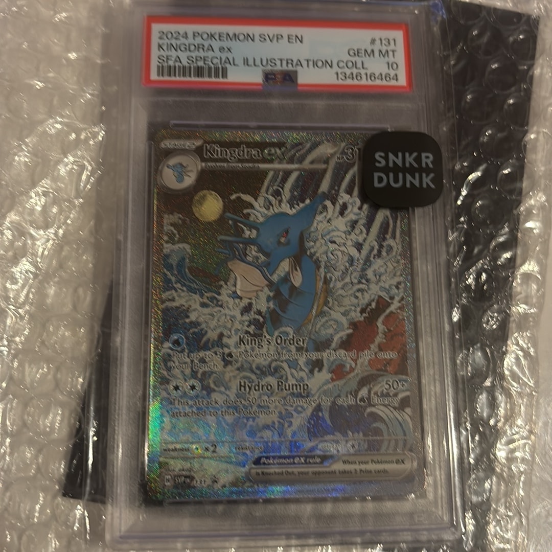 PSA10】キングドラex P [SVP EN 131]【英語版】(スカーレット