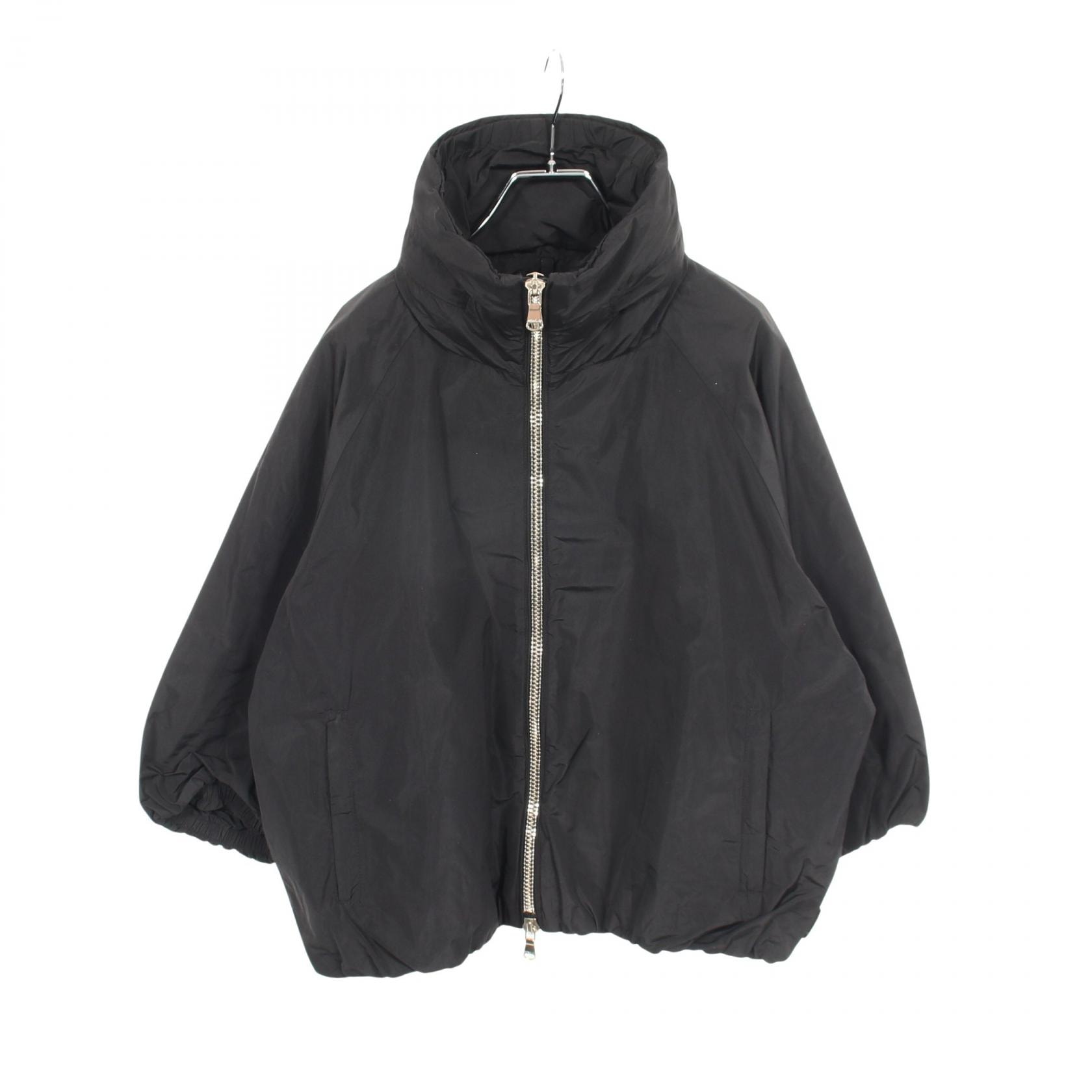 モンクレール MONCLER TEULIE フード付き 衣料品 アウター ポリエステル レディース ブラック系 4616300 【中古】