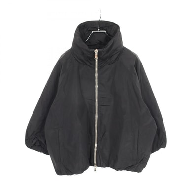 モンクレール MONCLER TEULIE フード付き 衣料品 アウター ポリエステル レディース ブラック系 4616300 【中古】