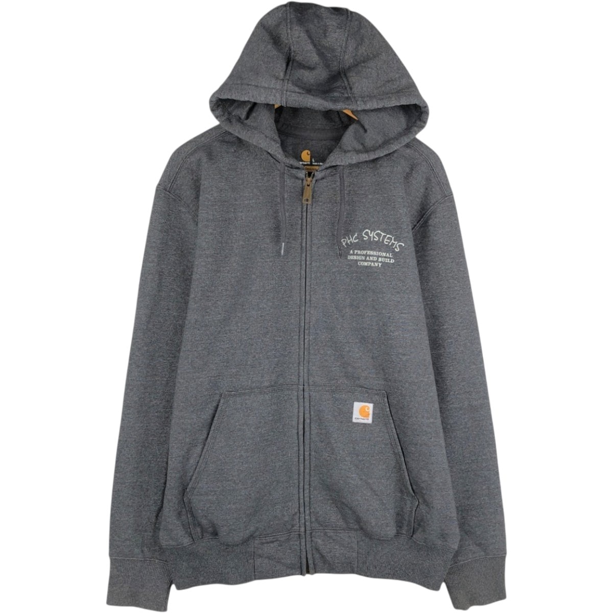 古着 カーハート Carhartt ORIGINAL FIT スウェットフルジップパーカー メンズL相当/eaa679689