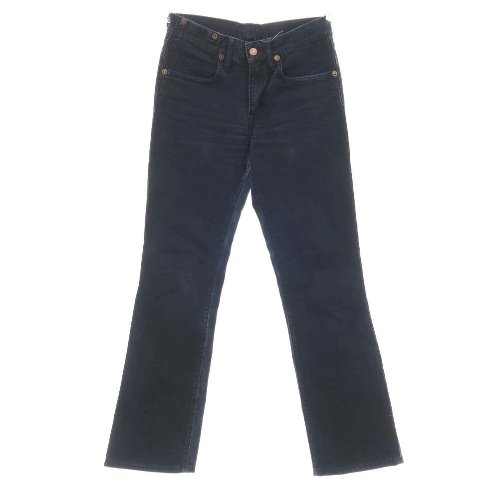 【中古】リーバイス Levi's 517 コットン フレアシルエット デニムパンツ ブラック【サイズ29】【メンズ】