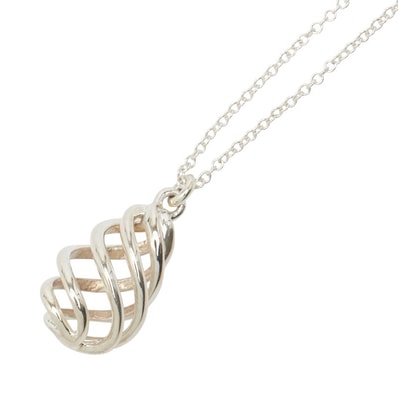 ティファニー ルーチェ ネックレス SV925 シルバー レディース TIFFANY&Co. 中古
