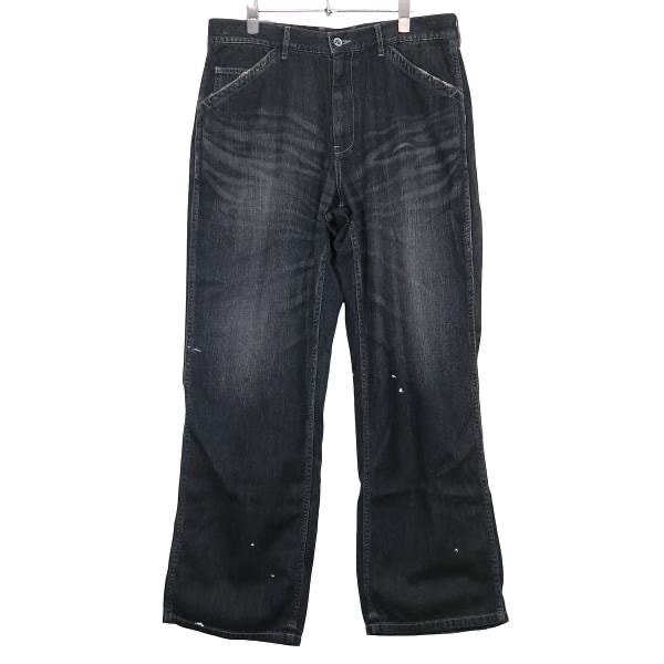 NEIGHBORHOOD Washed LW Denim Utility Pants "Black"