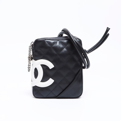【最終値下げ】 シャネル CHANEL 9番台 カンボンライン ショルダーバッグ【中古】