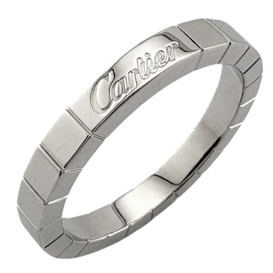 カルティエ ラニエール リング 指輪 18.5号 18金 K18ホワイトゴールド ユニセックス CARTIER 中古