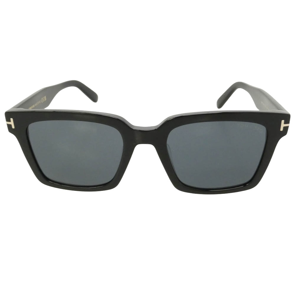 TOM FORD トムフォード TF1161-K 01A 54□21 145 サングラス アイウェア ブラック系【美品】【中古】