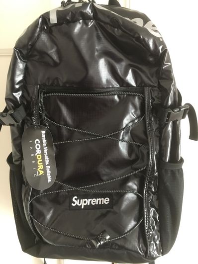 Supreme 17FW Backpack "Black"