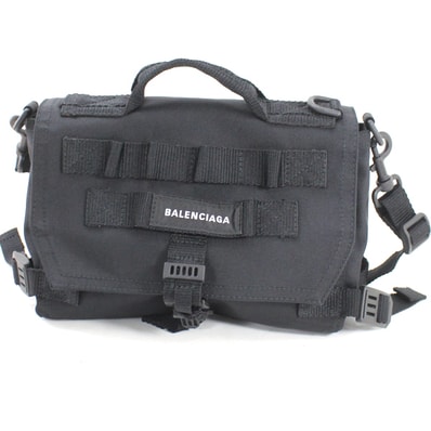 BALENCIAGA Army Messenger Bag "Black"