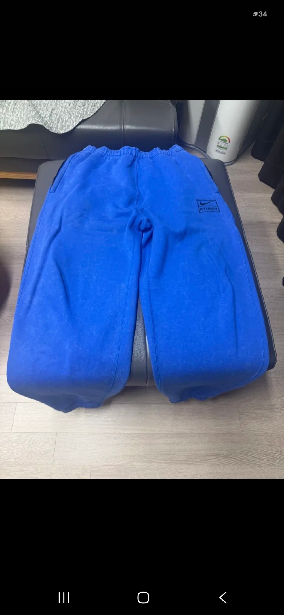 Stussy x Nike Acid Wash Pants (US Size) "Blue" DR4025-480