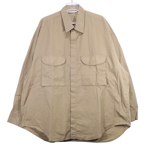 Acne Studios Button-Up Shirt "Taupe Brown"