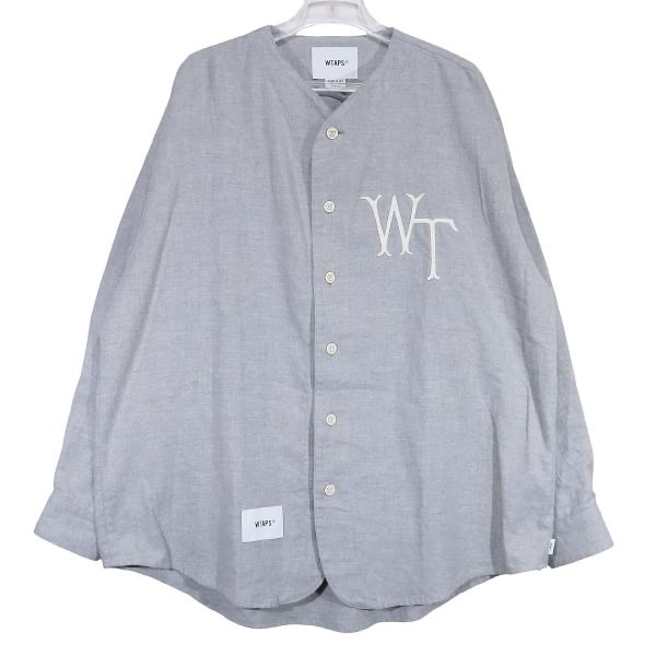 WTAPS Bd 03 / LS / Cotton. Broadcloth. Textile. Of 