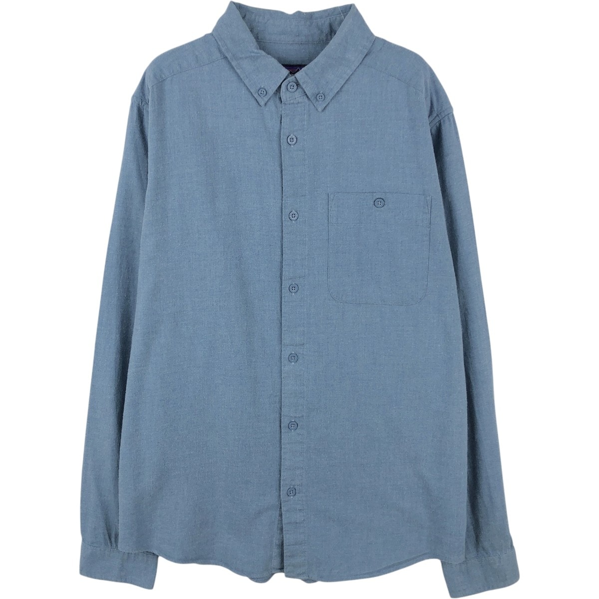 古着 パタゴニア Patagonia ORGANIC COTTON オーガニックコットン ヴョサリバーピマコットンシャツ 53900FA20 長袖 ボタンダウンシャツ メンズM相当/eaa659973