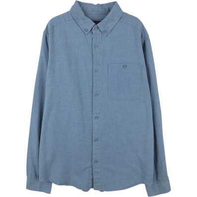 古着 パタゴニア Patagonia ORGANIC COTTON オーガニックコットン ヴョサリバーピマコットンシャツ 53900FA20 長袖 ボタンダウンシャツ メンズM相当/eaa659973