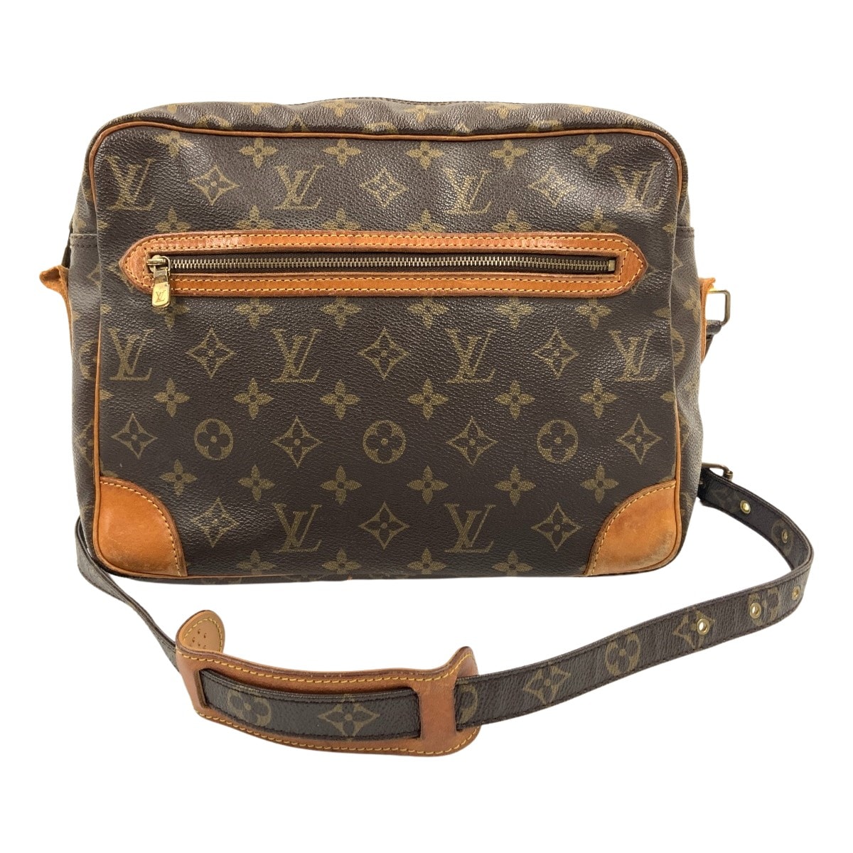 〇〇LOUIS VUITTON ルイヴィトン モノグラム ポトマック ショルダーバッグ M45285 ブラウン