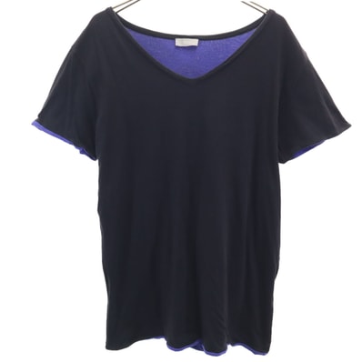 Dior ディオール 半袖 Vネック Tシャツ M ブラック