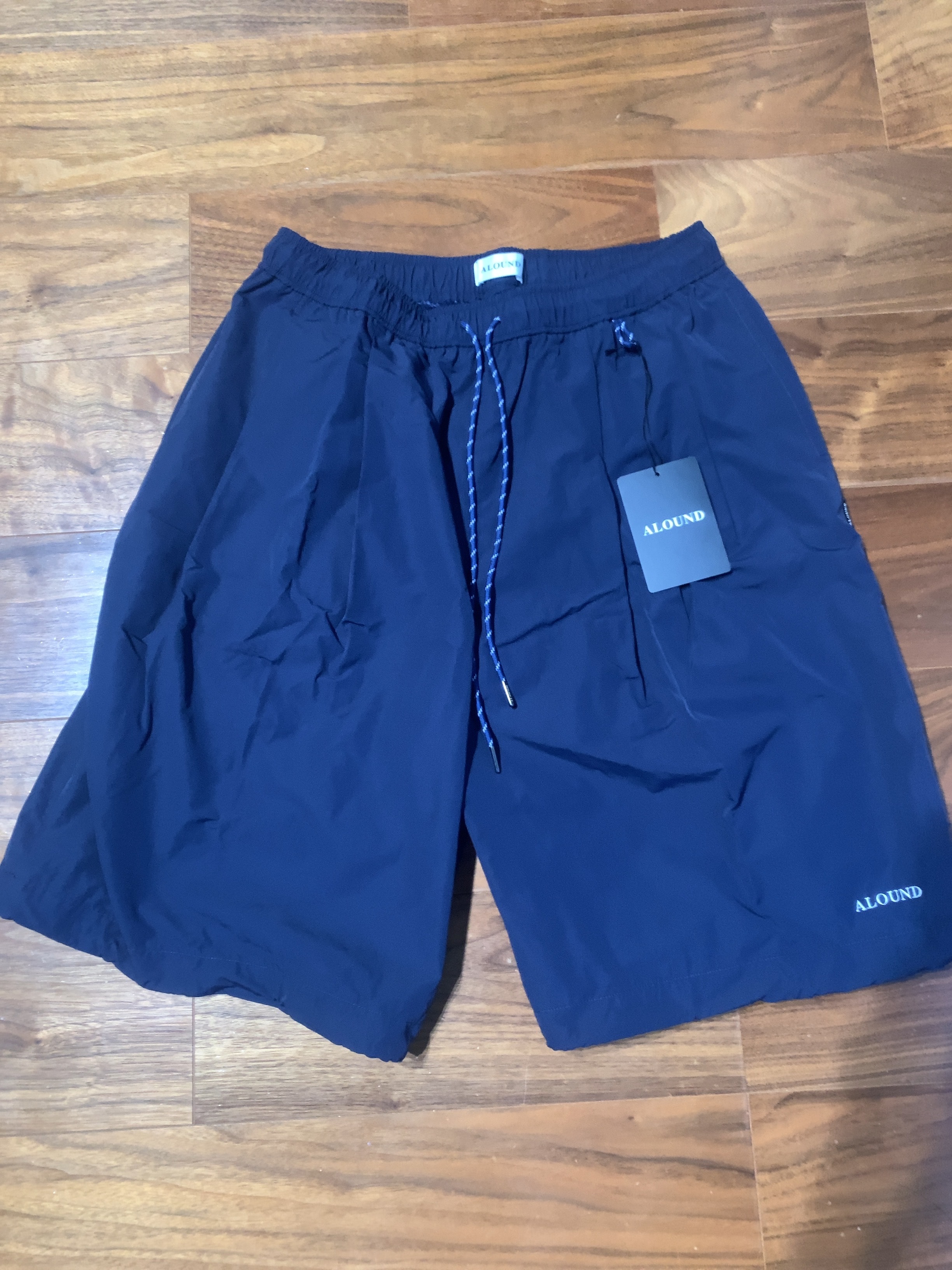 ALOUND VENTILATION NYLON SHORTS チャコール M M ALOUND VENTILATION NYLON SHORTS