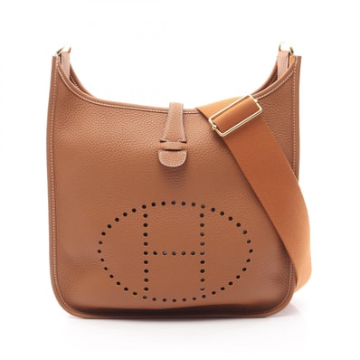 エルメス HERMES エヴリン 3 トロワ PM ゴールド ショルダーバッグ バッグ トリヨンクレマンス トリヨンクレマンス K刻印(2025年製造) レディース ブラウン系 【中古】