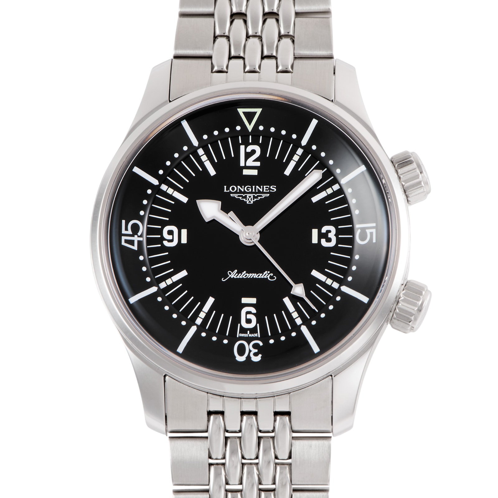 【未使用】LONGINES ロンジン レジェンドダイバー L3.764.4.50.6 ステンレススチール【中古】