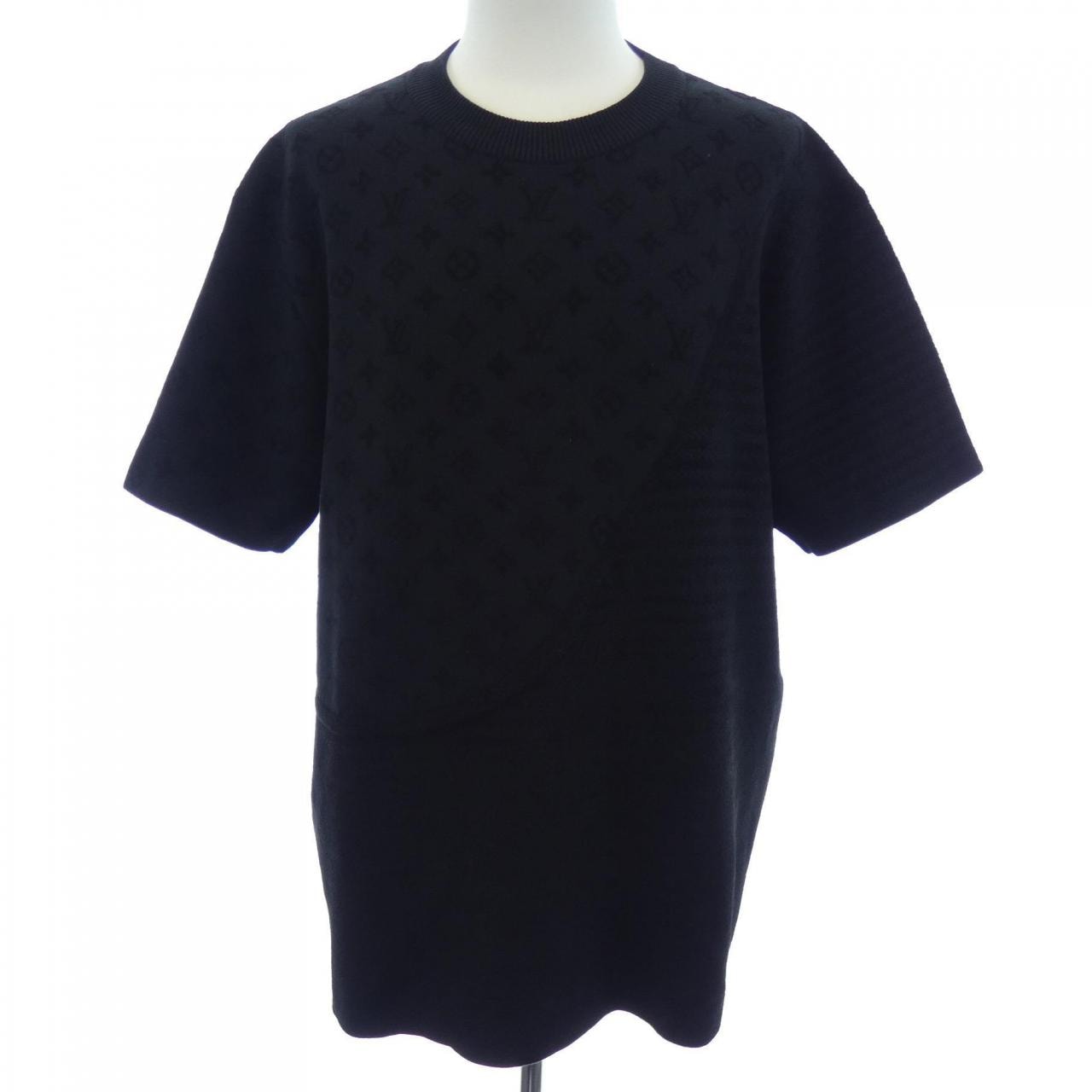 ルイヴィトン LOUIS VUITTON グラフィックジャカードショートスリーブクルーネック HSN82WSCW Tシャツ
